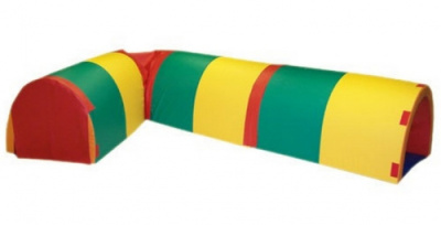 Игровой лабиринт Тоннель полукруглый (угловой), 9 секций