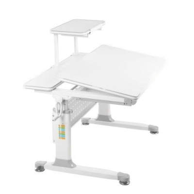 Парта-трансформер ученический с полкой и подставкой для книг