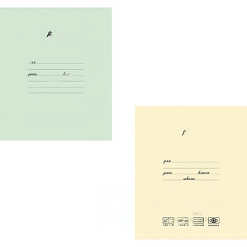 Тетрадь 12 л., ПЗБМ, клетка, матовая ламинация, "Лучшая из лучших" (2 вида), 017255