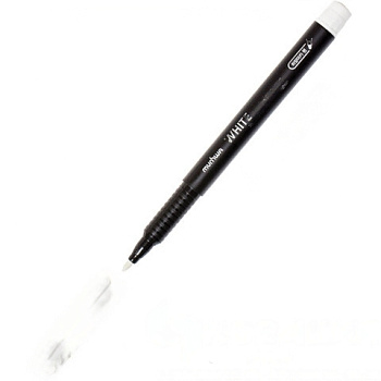 Маркер перманентный белый 1 мм, MUNHWA, WPM-05