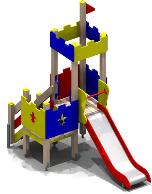 Детский игровой комплекс Мини-крепость №4