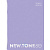 Тетрадь А4 80 л. HATBER Premium гребень, линия, глянцевая ламинация, "NEWtone PASTEL Лаванда", T346549, 80Т4лA2гр_05019