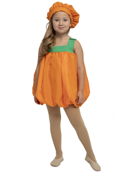 Детский карнавальный костюм Тыковка (рост от 98 до 110 см)