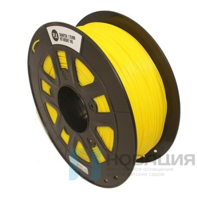 PLA пластик 1,75 SolidFilament желтый 1 кг