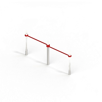 Турник двойной малый, h 1130 мм