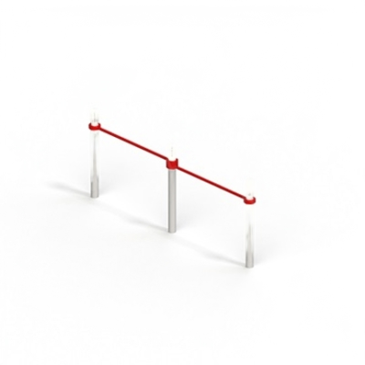 Турник двойной малый, h 1130 мм