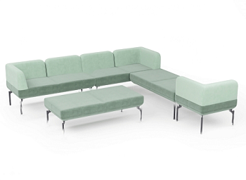 Модульный диван L15 Изи №3 (5 секций)