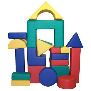 Набор мягких модулей Конструктор-4, 20 элементов