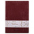 Тетрадь 60 л. в клетку обложка гладкий кожзам, сшивка, А4 (210х297мм), БОРДОВЫЙ, BRAUBERG VIVA, 403908