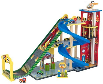 Игровой набор "Гонки мега спуск"