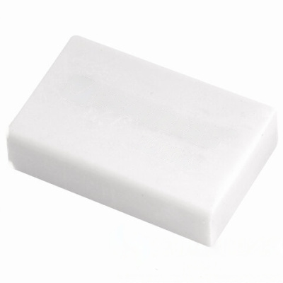 Ластик BRAUBERG, 26х17х7 мм, белый, прямоугольный, 221033