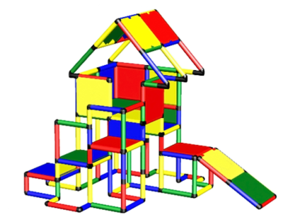 Детский игровой комплекс-конструктор Ultimate (712 деталей)