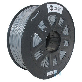 ABS пластик 1,75 SolidFilament серебряный 1 кг