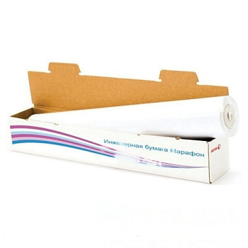 Рулон для плоттера 610 мм х 50 м х втулка 50,8 мм, 80 г/м2, белизна CIE 164%, Marathon XEROX, 450L90002M