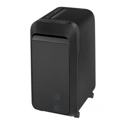 Уничтожитель (шредер) FELLOWES LX221, 5 уровень секретности, 2x12 мм, 20 листов, 30 л, черный, FS-50504