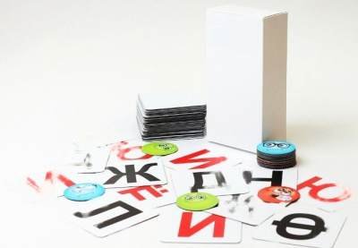 Набор магнитных карточек "Фонетические шахматы"