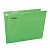 Подвесные папки A4/Foolscap (404х240мм) до 80л, КОМПЛЕКТ 10шт., зеленые, картон,STAFF, 270934