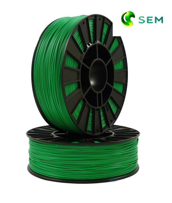 ABS пластик 1,75 SEM зеленый 0,8 кг