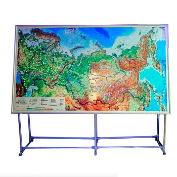 Тактильно-звуковая карта России