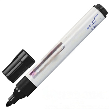 Маркер для ткани EDDING 4500, ЧЕРНЫЙ, круглый наконечник, 2-3 мм, E-4500/1