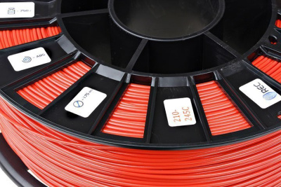 ABS пластик 2,85 REC ярко-красный RAL3028 2 кг