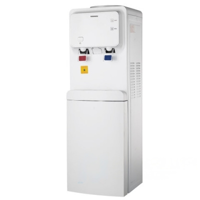 Кулер для воды SONNEN FSE-02i, напольный, НАГРЕВ/ОХЛАЖДЕНИЕ ЭЛЕКТРОННОЕ, шкаф, 2 крана,белый, 455742