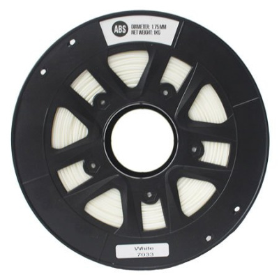 ABS пластик 1,75 SolidFilament белый 1 кг