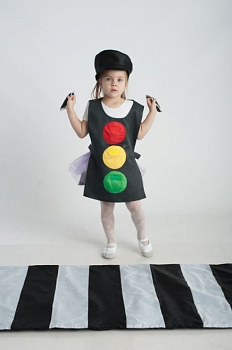 Набор пешеходный переход и светофор