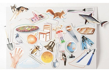 Магнитное развивающее пособие "Упрямые звуки", звук "Л"