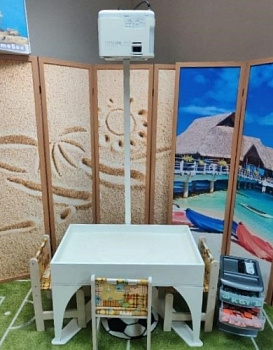 Интерактивная песочница RonBox Mini 2 в 1