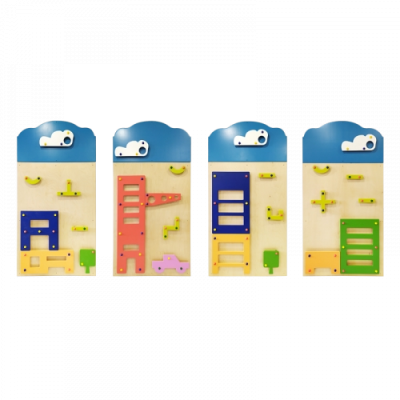 Набор панелей для скалолазания (4 шт.)