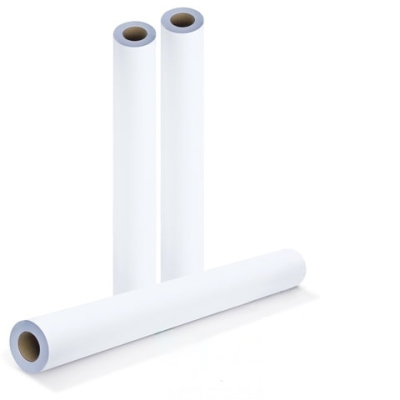 Рулон для плоттера, 420 мм х 175 м х втулка 76 мм, 80 г/м2, белизна CIE 146%, BRAUBERG, 110453