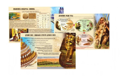 Комплект раздаточных таблиц История древнего мира (часть 1)