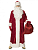 Новогодний костюм Дед Мороз (красный бархат)