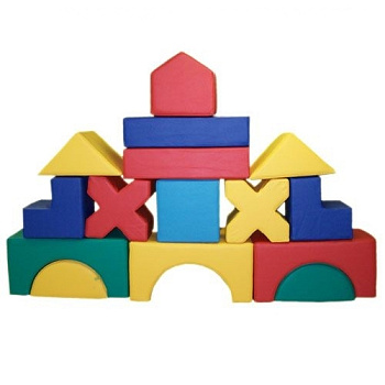 Набор мягких модулей Башня, 15 элементов