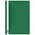 Скоросшиватель пластиковый BRAUBERG, А4, 130/180 мкм, зеленый, 220414
