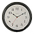 Часы настенные TROYKA 88880886, круг, белые, черная рамка, 31х31х4,5 см