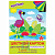 Картон цветной А4 2-сторонний МЕЛОВАННЫЙ EXTRA 7 цветов папка, ЮНЛАНДИЯ, 200х290 мм, "ФЛАМИНГО", 111318