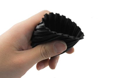 RUBBER материал 1.75 мм REC черный RAL9004 0,75 кг