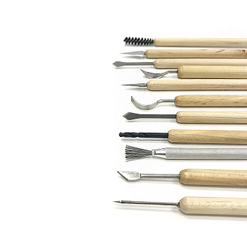 Набор инструментов для работы с глиной