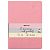 Тетрадь 48 л. в линию обложка кожзам под рогожку, сшивка, A5 (147х210мм), РОЗОВЫЙ, BRAUBERG HARMONY, 403837