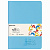 Тетрадь 60 л. в линию обложка кожзам SoftTouch, сшивка, B5 (179х250мм), ГОЛУБОЙ, BRAUBERG RAINBOW, 403886