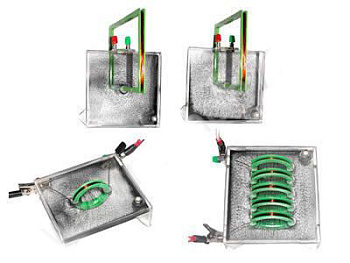 Набор для демонстрации спектров магнитного поля тока
