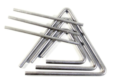 Набор музыкальных треугольников (10,15,20 см)