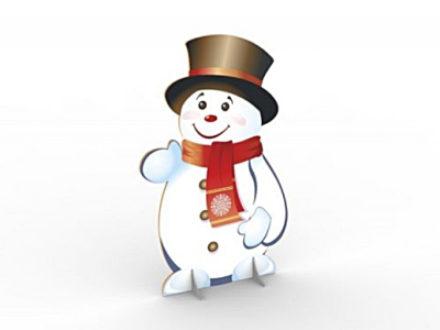 Декорация Снеговик