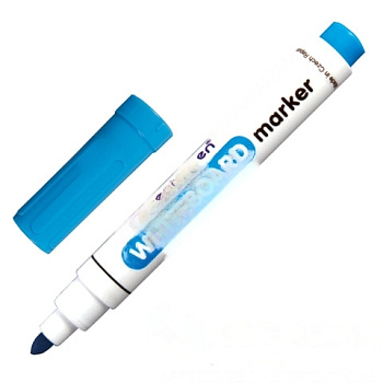 Маркер стираемый для белой доски СИНИЙ, CENTROPEN "Dry-Wipe", 2,5 мм, 8559, 5 8559 0117