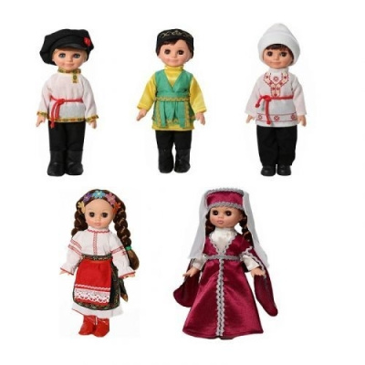 Набор этнических кукол № 2