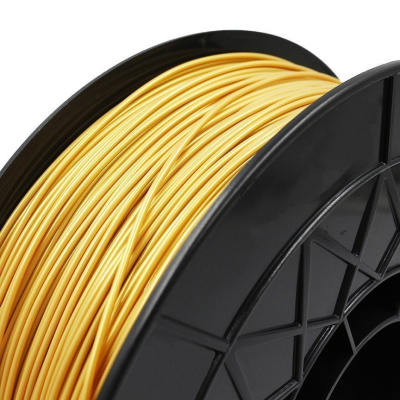 PLA пластик 1,75 SolidFilament золотой 1 кг