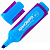 Текстовыделитель ЮНЛАНДИЯ "ELASTIC", ГОЛУБОЙ, прорезиненный корпус, линия 1-5 мм, 151762