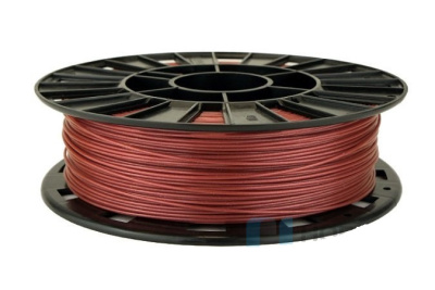 PLA пластик 1,75 REC кирпичный металлик 0,75 кг